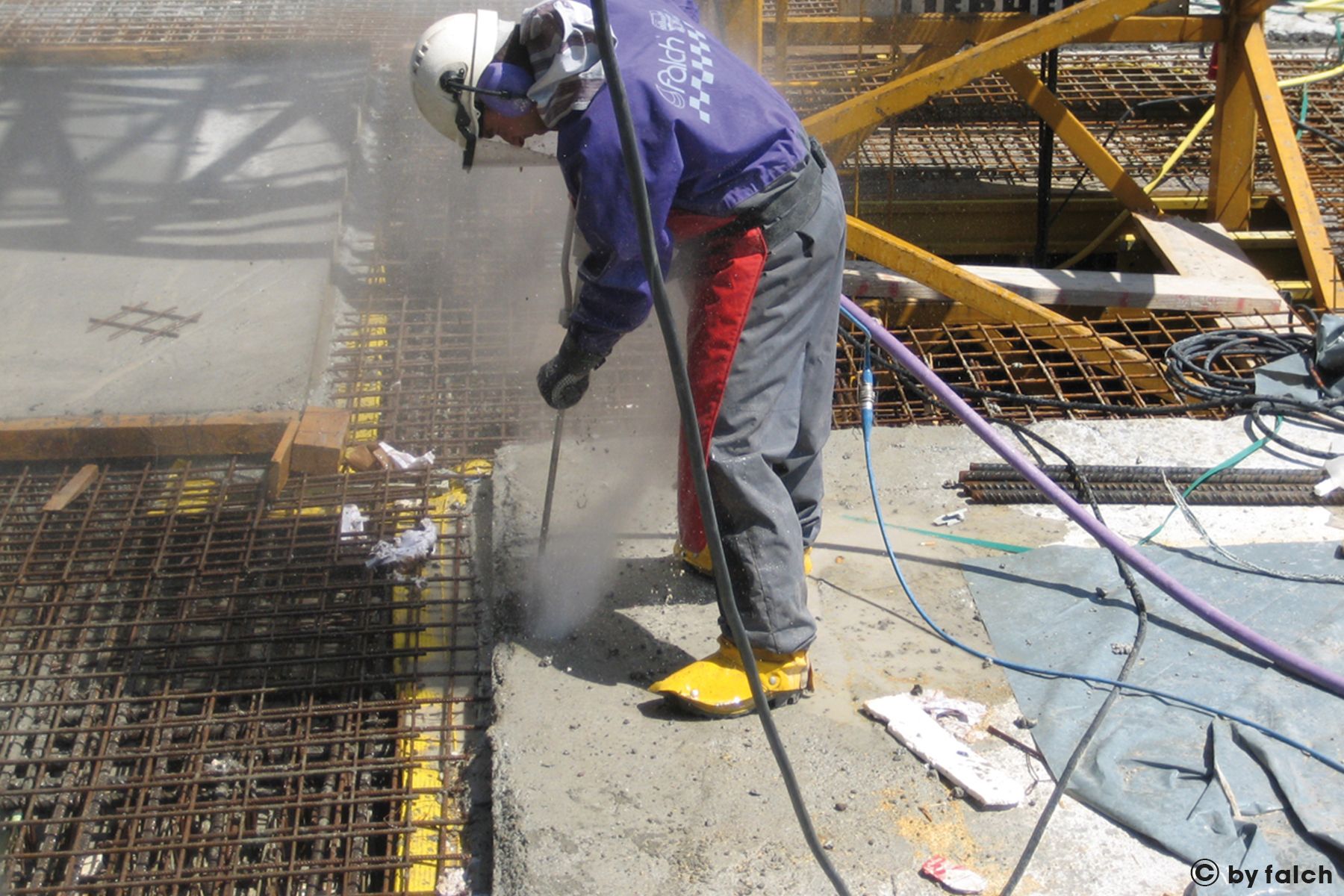 Usluge industrijskog čišćenja - Razaranje betona - Sanacija betona na mostu